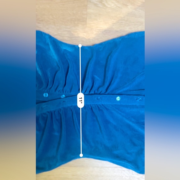 With JEAN Alexa Dress in Electra Blue - Picture 10 of 11